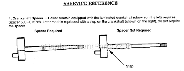 Page E Diagram and Parts List for HP30T  Weed Eater Trimmer